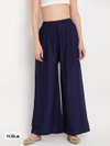 MB Plain Daily Wear Rayon Palazzo Wholesale Price In Surat
